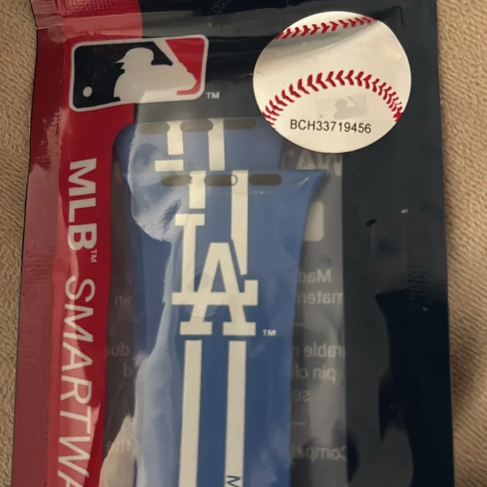 Dodgers MLB Smartwatch Band 42/44/45 MM Apple Watch
